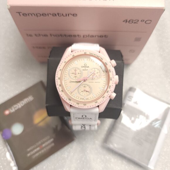 Swatch X Omega Bioceramic Moonswatch Mission To The VENUS - Picture 4 of 8